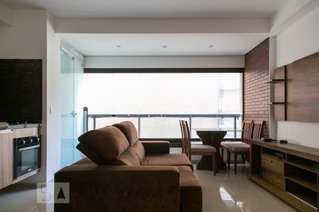 Sala de apartamento para alugar com 1 quarto, 35m² em Consolação, São Paulo