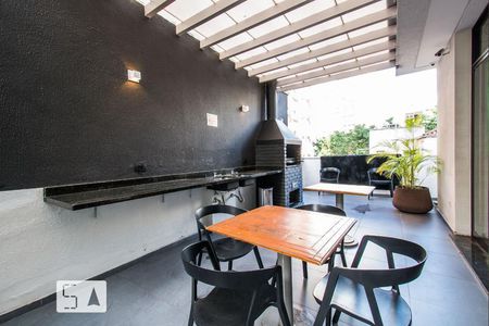 Apartamento para alugar com 35m², 1 quarto e 1 vagaChurrasqueira
