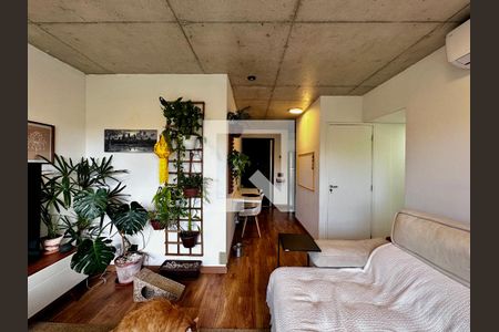 Sala de apartamento para alugar com 2 quartos, 70m² em Campo Belo, São Paulo
