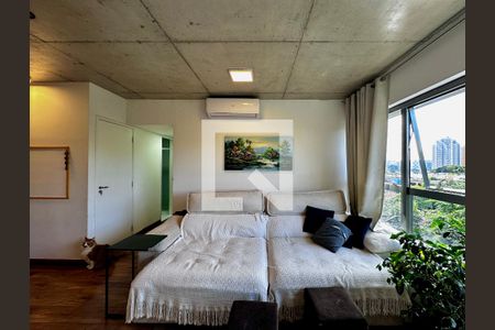 Sala de apartamento para alugar com 2 quartos, 70m² em Campo Belo, São Paulo