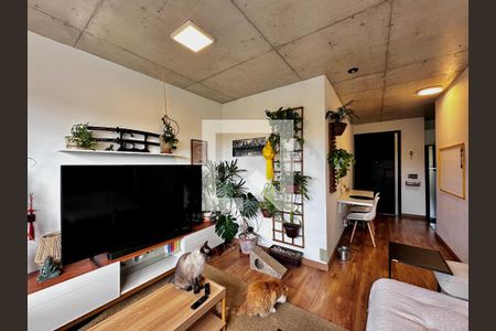 Sala de apartamento para alugar com 2 quartos, 70m² em Campo Belo, São Paulo