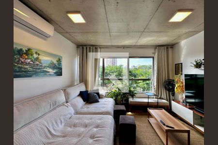 Sala de apartamento para alugar com 2 quartos, 70m² em Campo Belo, São Paulo