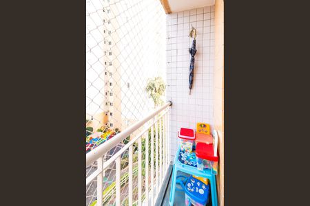 Varanda da Sala de apartamento à venda com 3 quartos, 62m² em Cidade Patriarca, São Paulo