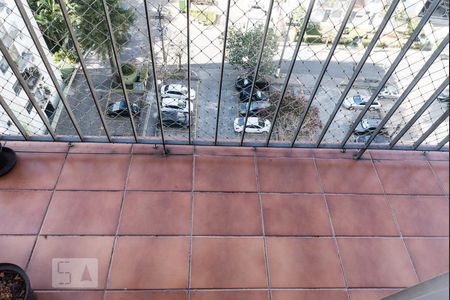 Varanda da sala de apartamento para alugar com 2 quartos, 52m² em Jardim Umarizal, São Paulo