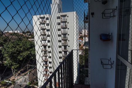 Vista varanda da sala de apartamento para alugar com 2 quartos, 52m² em Jardim Umarizal, São Paulo