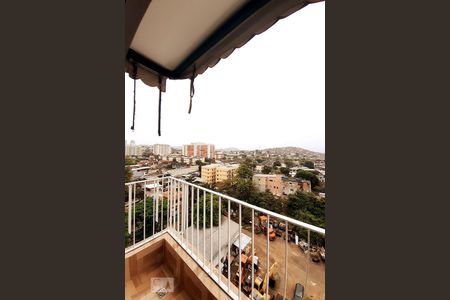 Varanda da Sala de apartamento à venda com 2 quartos, 75m² em Cachambi, Rio de Janeiro