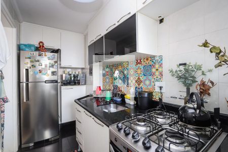 Cozinha de apartamento para alugar com 2 quartos, 49m² em Paraisópolis, São Paulo
