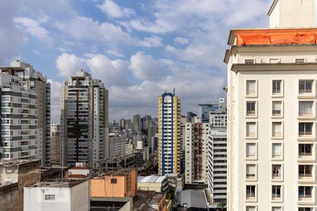 Vista da Sala de apartamento para alugar com 1 quarto, 40m² em Consolação, São Paulo