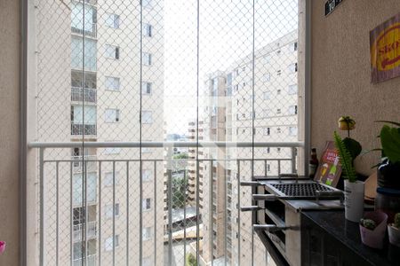 Varanda da Sala de apartamento à venda com 2 quartos, 47m² em Vila Santana, São Paulo