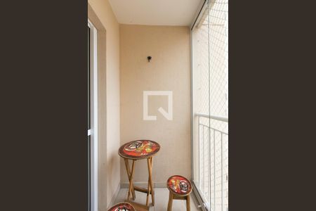 Varanda da Sala de apartamento à venda com 2 quartos, 47m² em Vila Santana, São Paulo