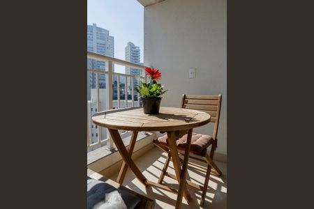 Varanda da Sala de apartamento para alugar com 1 quarto, 32m² em Sumarezinho, São Paulo