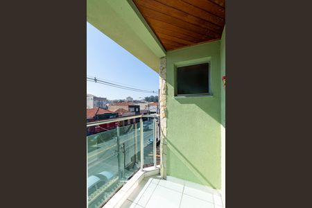 Sacada Suíte 1 de apartamento à venda com 2 quartos, 67m² em Vila Metalúrgica, Santo André