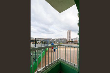 Varanda da Sala de apartamento à venda com 2 quartos, 52m² em Jardim Sílvia, Santo André