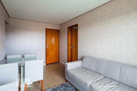 Sala de apartamento à venda com 2 quartos, 52m² em Jardim Sílvia, Santo André