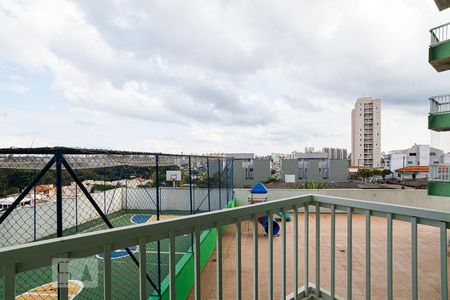 Vista da Sala de apartamento à venda com 2 quartos, 52m² em Jardim Sílvia, Santo André