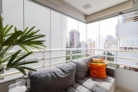 Varanda de kitnet/studio para alugar com 1 quarto, 40m² em Bela Vista, São Paulo