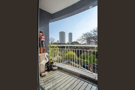 Varanda da sala de apartamento à venda com 3 quartos, 74m² em Vila Vermelha, São Paulo