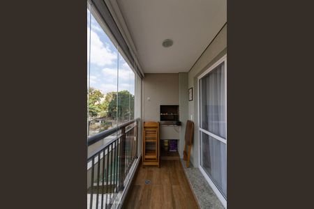 Varanda da Sala de apartamento à venda com 2 quartos, 72m² em Cidade Miramar, São Bernardo do Campo