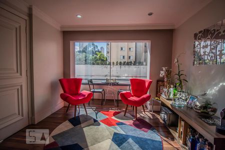 Sala de Estar de apartamento à venda com 3 quartos, 128m² em Vila Mascote, São Paulo
