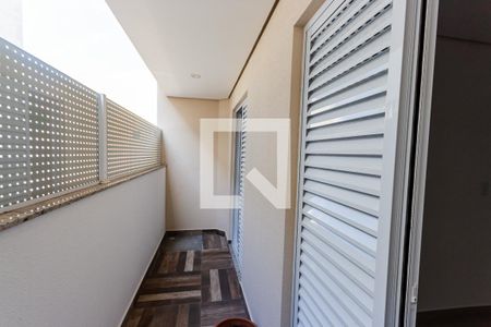 Varanda do Quarto 1 de apartamento para alugar com 2 quartos, 90m² em Santa Maria, Santo André