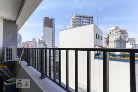 Varanda de kitnet/studio à venda com 1 quarto, 25m² em Bela Vista, São Paulo