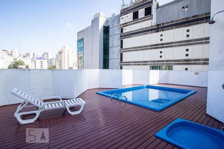 Apartamento à venda com 30m², 1 quarto e 1 vagaPiscina