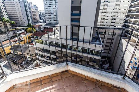 Varanda de apartamento à venda com 1 quarto, 30m² em Bela Vista, São Paulo