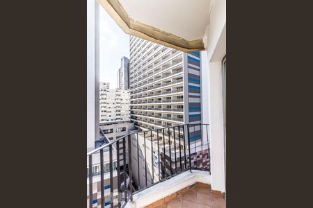 Varanda de apartamento à venda com 1 quarto, 30m² em Bela Vista, São Paulo