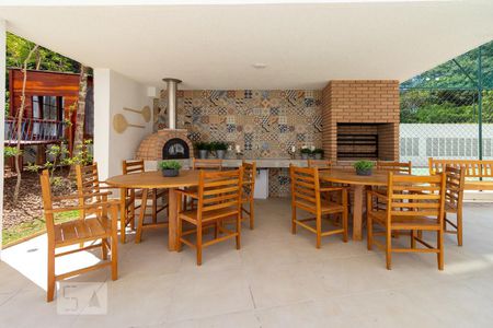 Apartamento à venda com 55m², 1 quarto e 2 vagasChurrasqueira