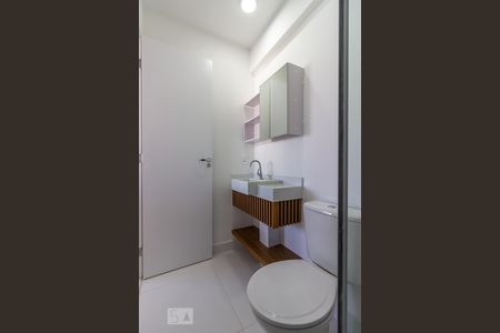 Apartamento à venda com 55m², 1 quarto e 2 vagasBanheiro Social