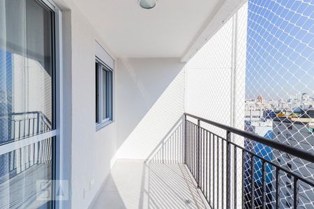 Varanda da Sala de apartamento para alugar com 1 quarto, 36m² em Consolação, São Paulo