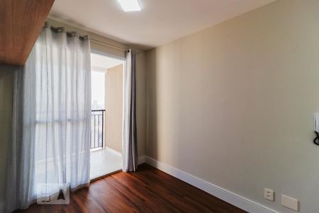 Sala - Cortina de apartamento para alugar com 1 quarto, 36m² em Consolação, São Paulo