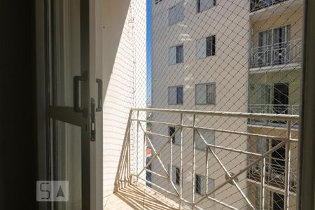 Varanda da Sala de kitnet/studio à venda com 2 quartos, 54m² em Planalto, São Bernardo do Campo