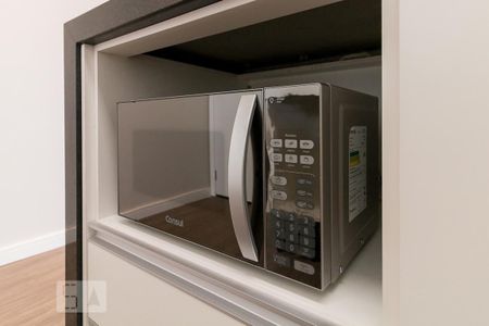 Studio para alugar com 38m², 1 quarto e 1 vagaCozinha - microondas