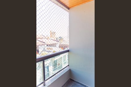 Varanda da Sala de apartamento à venda com 3 quartos, 101m² em Vila Assunção, Santo André
