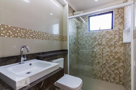 Banheiro de apartamento à venda com 2 quartos, 54m² em Vila Cavaton, São Paulo