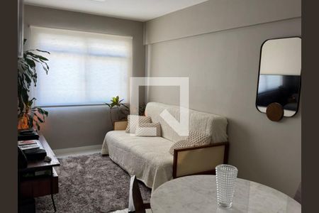 Sala de apartamento à venda com 1 quarto, 49m² em Vila Nova Conceição, São Paulo