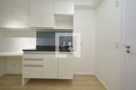 Cozinha de kitnet/studio à venda com 1 quarto, 26m² em Centro, São Paulo