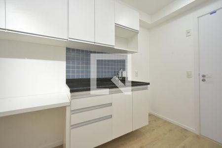 Cozinha de kitnet/studio à venda com 1 quarto, 26m² em Centro, São Paulo