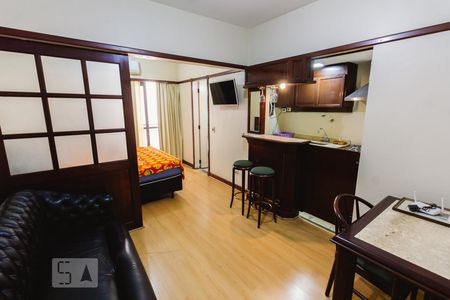 Sala de kitnet/studio à venda com 1 quarto, 33m² em Campos Elíseos, São Paulo