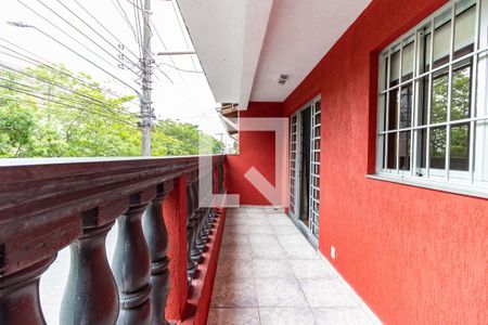 Varanda da Sala de casa para alugar com 3 quartos, 300m² em Conjunto Residencial José Bonifácio, São Paulo