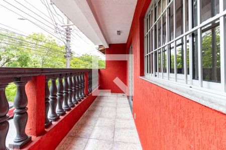 Varanda da Sala de casa para alugar com 3 quartos, 300m² em Conjunto Residencial José Bonifácio, São Paulo
