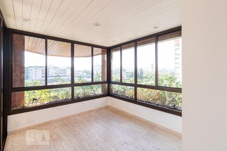 Sala de apartamento para alugar com 3 quartos, 211m² em Indianópolis, São Paulo