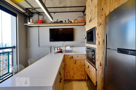 Studio - Cozinha de kitnet/studio à venda com 1 quarto, 36m² em Bom Retiro, São Paulo