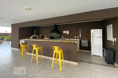 Studio para alugar com 52m², 1 quarto e 2 vagas Studio para alugar com 52m², 1 quarto e 2 vagasÁrea comum - Churrasqueira