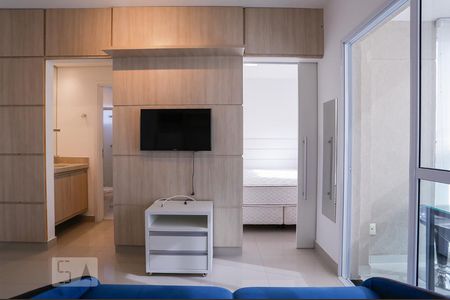 Sala de apartamento para alugar com 1 quarto, 35m² em Perdizes, São Paulo