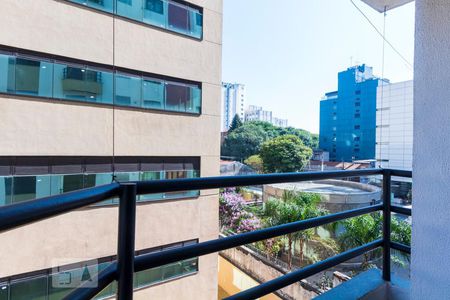 Varanda da Sala de apartamento para alugar com 2 quartos, 57m² em Vila Clementino, São Paulo