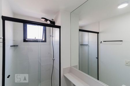Banheiro - Espelho de kitnet/studio para alugar com 1 quarto, 25m² em Consolação, São Paulo