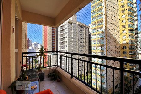 Varanda da Sala de apartamento à venda com 3 quartos, 107m² em Jardim Bela Vista, Santo André