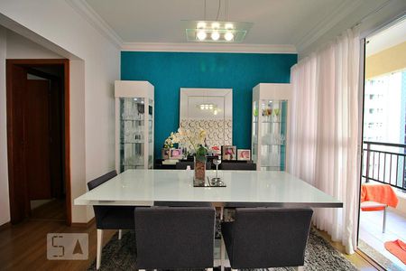 Sala de Jantar de apartamento à venda com 3 quartos, 107m² em Jardim Bela Vista, Santo André